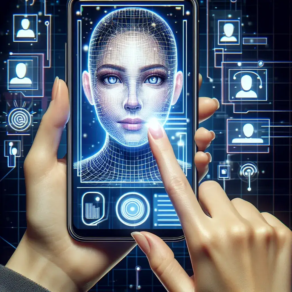 "Fitur Avatar Real-Time di WhatsApp dan Messenger: tampilan antarmuka baru yang menampilkan avatar digital pengguna dengan latar belakang interaktif."